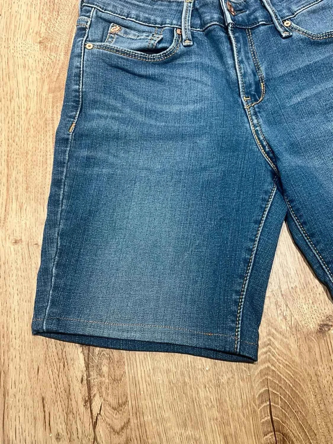 Short Levi's Modern Crop Taille 2 Vintage Bleu Slv 050 – photo 4